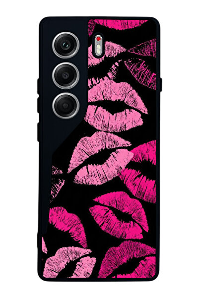 TECNO حافظة متوافقة مع هاتف Camon 40 باللون الأسود غير اللامع - سيليكون ناعم،...