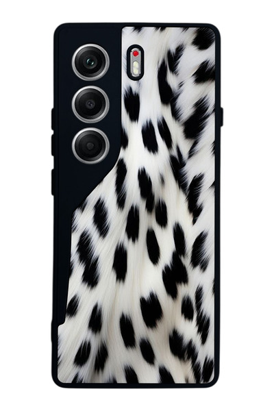 TECNO حافظة متوافقة مع هاتف Camon 40 باللون الأسود غير اللامع - سيليكون ناعم،...