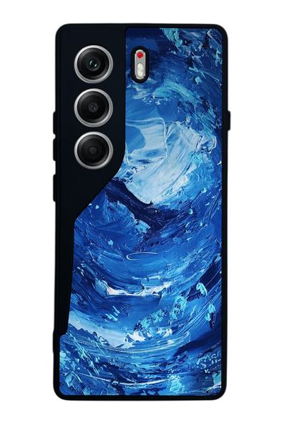 TECNO حافظة متوافقة مع هاتف Camon 40 باللون الأسود غير اللامع - سيليكون ناعم،...