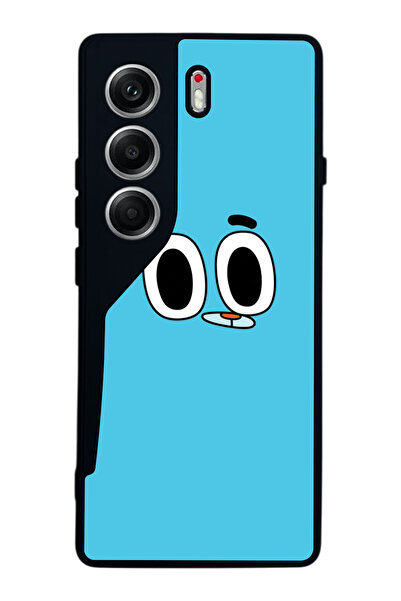 TECNO حافظة متوافقة مع هاتف Camon 40 باللون الأسود غير اللامع - سيليكون ناعم،...