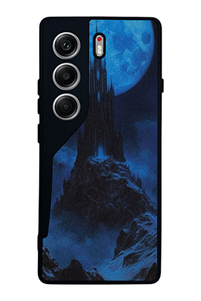 TECNO حافظة متوافقة مع هاتف Camon 40 باللون الأسود غير اللامع - سيليكون ناعم،...