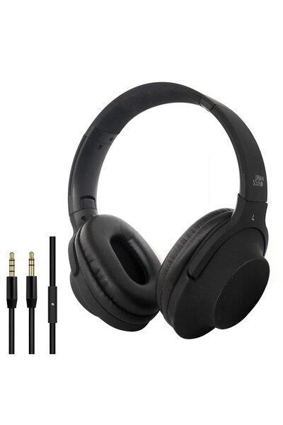 Genel Markalar Kablolu Pc Kulak Üstü Kulaklık 3.5mm Jack Mikrofonlu