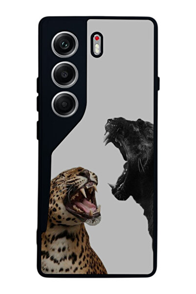 TECNO حافظة متوافقة مع هاتف Camon 40 باللون الأسود غير اللامع - سيليكون ناعم،...