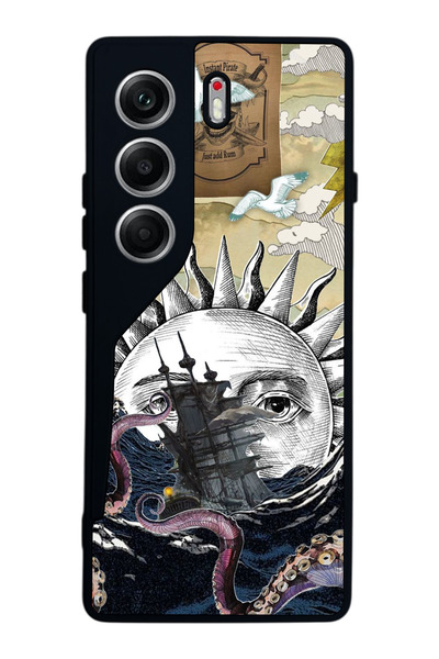 TECNO حافظة متوافقة مع هاتف Camon 40 باللون الأسود غير اللامع - سيليكون ناعم،...