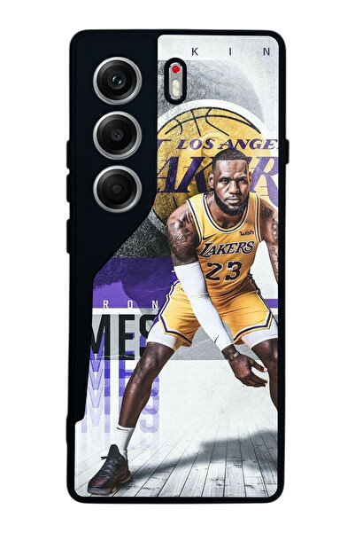 TECNO حافظة متوافقة مع هاتف Camon 40 باللون الأسود غير اللامع - سيليكون ناعم،...