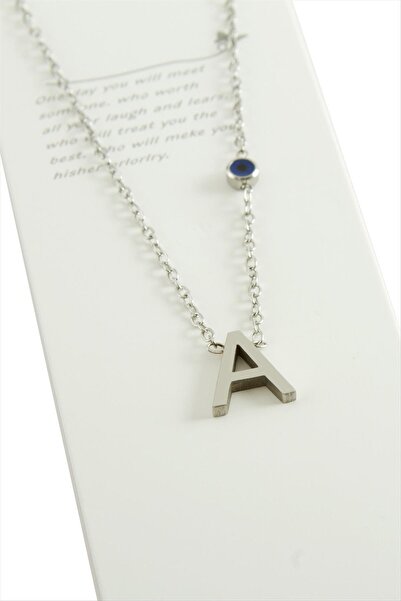 ZERO LAND قلادة فضية اللون من NRZSNT (01039) من الفولاذ-A