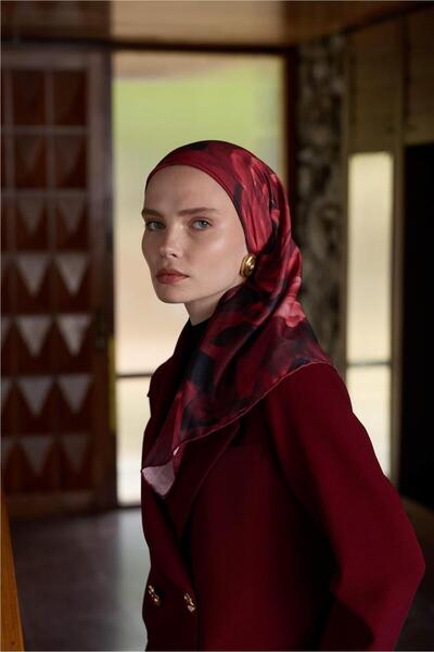 İpekhan Winter Bloom Collection Soft Scarf 1239-10035