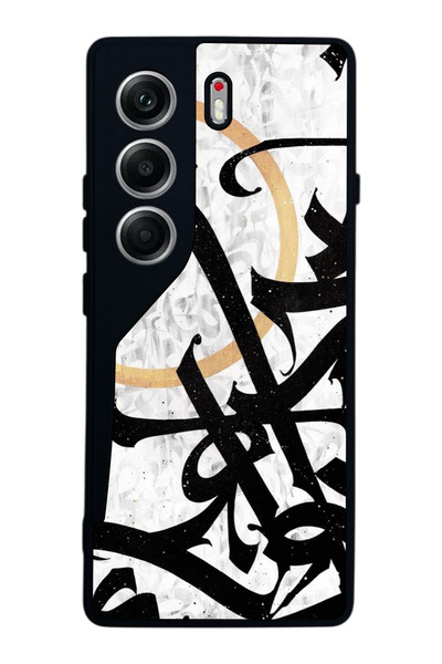 TECNO حافظة متوافقة مع هاتف Camon 40 باللون الأسود غير اللامع - سيليكون ناعم،...