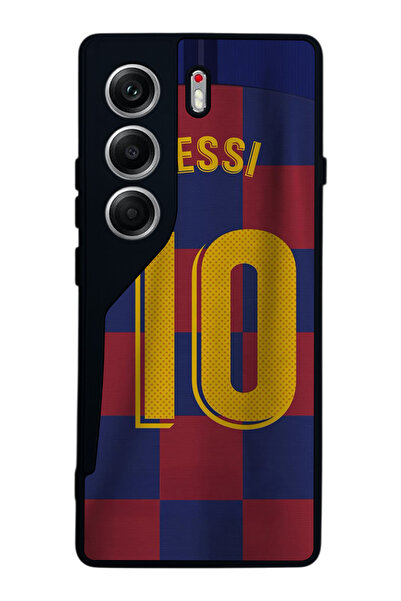 TECNO حافظة متوافقة مع هاتف Camon 40 باللون الأسود غير اللامع - سيليكون ناعم،...