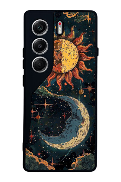 TECNO حافظة متوافقة مع هاتف Camon 40 باللون الأسود غير اللامع - سيليكون ناعم،...