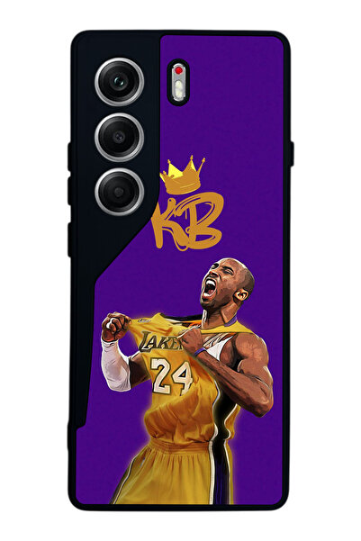 TECNO حافظة متوافقة مع هاتف Camon 40 باللون الأسود غير اللامع - سيليكون ناعم،...