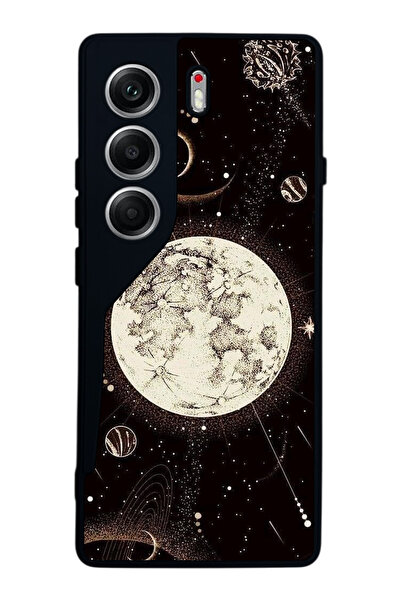 TECNO حافظة متوافقة مع هاتف Camon 40 باللون الأسود غير اللامع - سيليكون ناعم،...