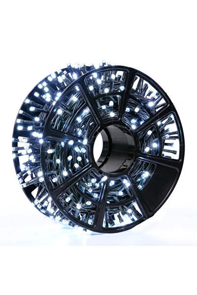 MRG Γραμμική εγκατάσταση χριστουγεννιάτικου φωτισμού MV8, ψυχρό λευκό, 100 μέ...