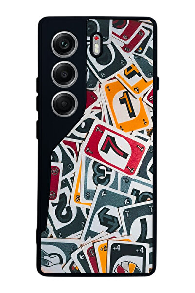 TECNO حافظة متوافقة مع هاتف Camon 40 باللون الأسود غير اللامع - سيليكون ناعم،...