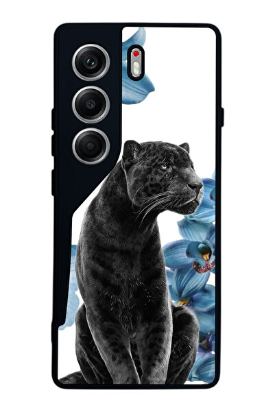 TECNO حافظة متوافقة مع هاتف Camon 40 باللون الأسود غير اللامع - سيليكون ناعم،...