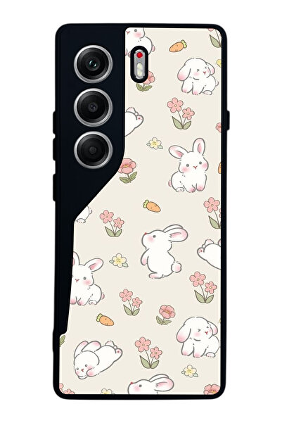 TECNO حافظة متوافقة مع هاتف Camon 40 باللون الأسود غير اللامع - سيليكون ناعم،...