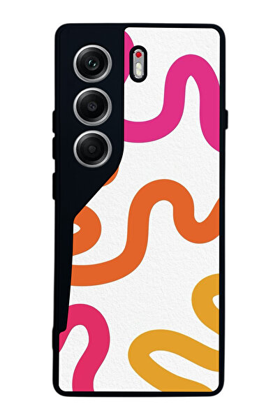 TECNO حافظة متوافقة مع هاتف Camon 40 باللون الأسود غير اللامع - سيليكون ناعم،...