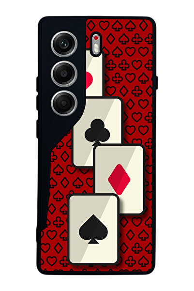 TECNO حافظة متوافقة مع هاتف Camon 40 باللون الأسود غير اللامع - سيليكون ناعم،...