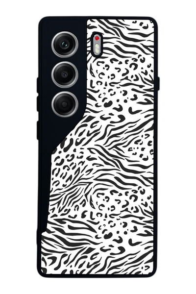 TECNO حافظة متوافقة مع هاتف Camon 40 باللون الأسود غير اللامع - سيليكون ناعم،...