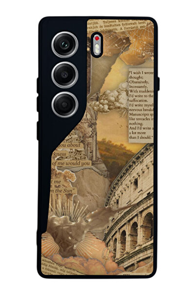 TECNO حافظة متوافقة مع هاتف Camon 40 باللون الأسود غير اللامع - سيليكون ناعم،...