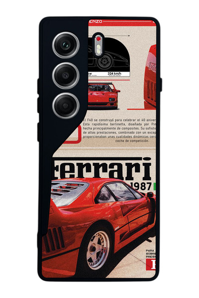 TECNO حافظة متوافقة مع هاتف Camon 40 باللون الأسود غير اللامع - سيليكون ناعم،...