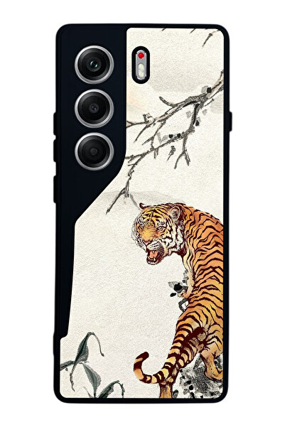 TECNO حافظة متوافقة مع هاتف Camon 40 باللون الأسود غير اللامع - سيليكون ناعم،...