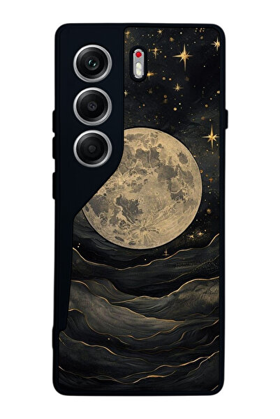 TECNO حافظة متوافقة مع هاتف Camon 40 باللون الأسود غير اللامع - سيليكون ناعم،...