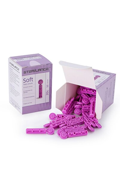 MRG Set of 50x Tests and 50x Needles, Spares for IVD KH100 Glucometer