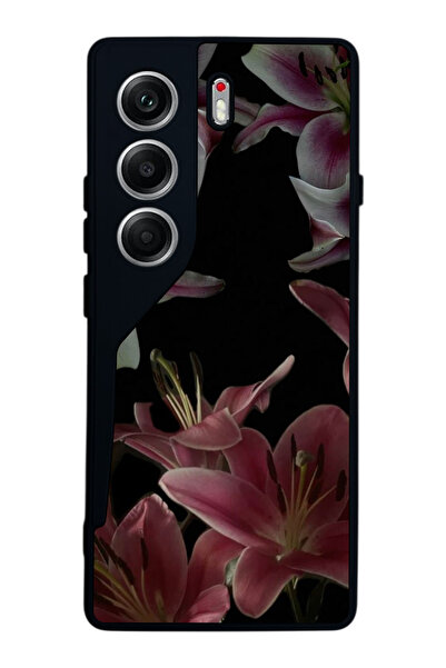 TECNO حافظة متوافقة مع هاتف Camon 40 باللون الأسود غير اللامع - سيليكون ناعم،...