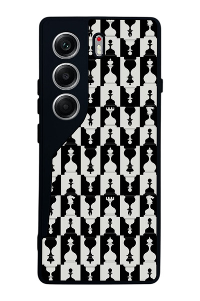 TECNO حافظة متوافقة مع هاتف Camon 40 باللون الأسود غير اللامع - سيليكون ناعم،...