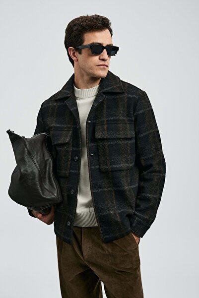 Lufian 112120263 Jachetă pentru bărbați Gooden din material subțire NEGRU