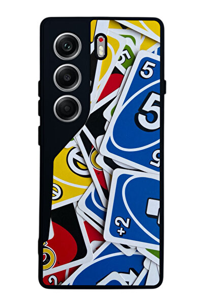 TECNO حافظة متوافقة مع هاتف Camon 40 باللون الأسود غير اللامع - سيليكون ناعم،...