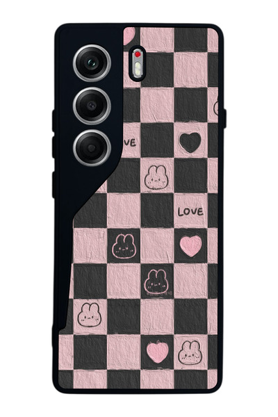 TECNO حافظة متوافقة مع هاتف Camon 40 باللون الأسود غير اللامع - سيليكون ناعم،...