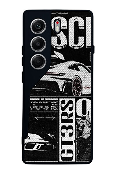 TECNO حافظة متوافقة مع هاتف Camon 40 باللون الأسود غير اللامع - سيليكون ناعم،...