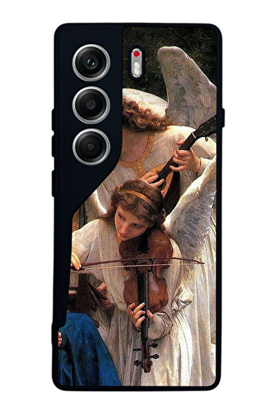 TECNO حافظة متوافقة مع هاتف Camon 40 باللون الأسود غير اللامع - سيليكون ناعم،...