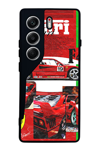 TECNO حافظة متوافقة مع هاتف Camon 40 باللون الأسود غير اللامع - سيليكون ناعم،...