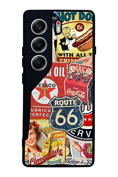 TECNO حافظة متوافقة مع هاتف Camon 40 باللون الأسود غير اللامع - سيليكون ناعم،...