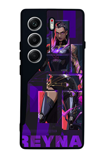 TECNO حافظة متوافقة مع هاتف Camon 40 باللون الأسود غير اللامع - سيليكون ناعم،...