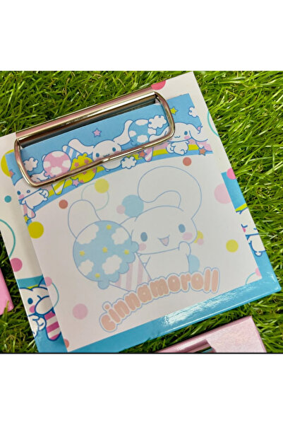 synshop Cinnamoroll Rabbit Secretary Note Paper Block Note Memo Pad Cube Note School Office Necessities Gift