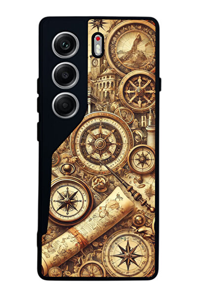 TECNO حافظة متوافقة مع هاتف Camon 40 باللون الأسود غير اللامع - سيليكون ناعم،...