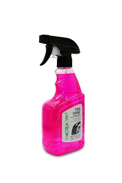 Nora Professional Tire Shine Spray, 500 ml - Long-lasting Wet Look & High Gloss (No. 254)