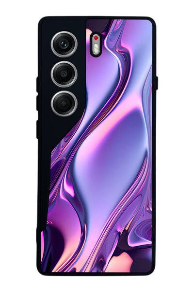 TECNO حافظة متوافقة مع هاتف Camon 40 باللون الأسود غير اللامع - سيليكون ناعم،...