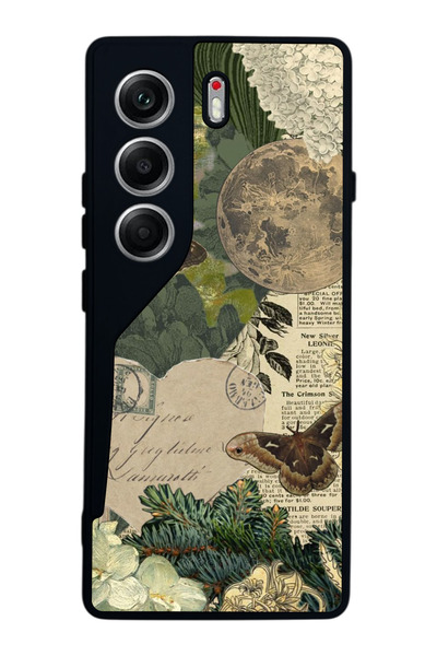 TECNO حافظة متوافقة مع هاتف Camon 40 باللون الأسود غير اللامع - سيليكون ناعم،...