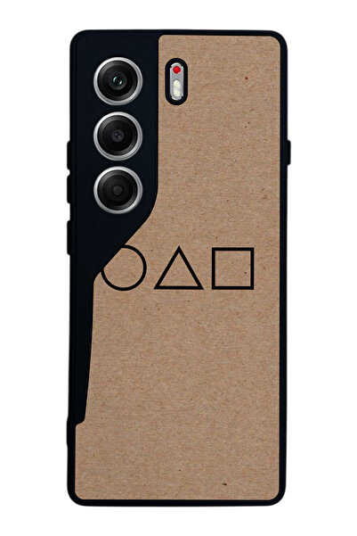 TECNO حافظة متوافقة مع هاتف Camon 40 باللون الأسود غير اللامع - سيليكون ناعم،...