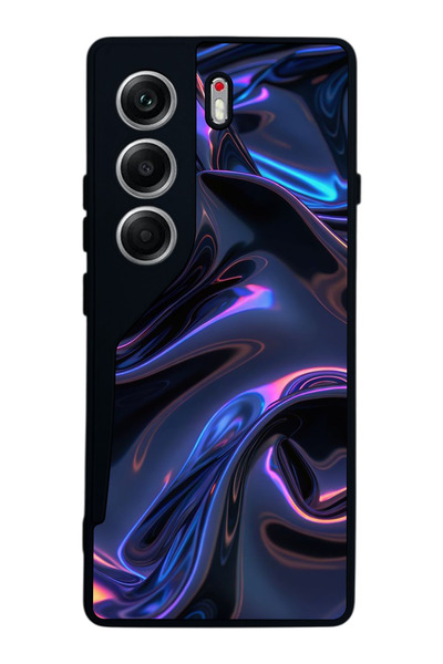 TECNO حافظة متوافقة مع هاتف Camon 40 باللون الأسود غير اللامع - سيليكون ناعم،...