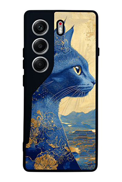 TECNO حافظة متوافقة مع هاتف Camon 40 باللون الأسود غير اللامع - سيليكون ناعم،...