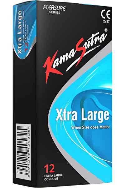Kamasutra واقيات ذكرية كبيرة جدًا - 12 قطعة
