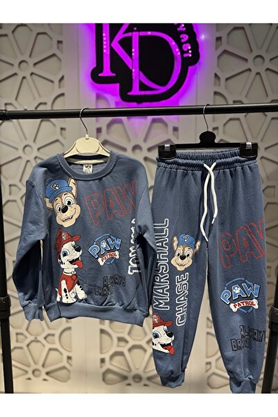 KUMRUNUN DÜNYASI Paw Patrol Printed Lower Upper Suit Boy