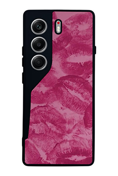 TECNO حافظة متوافقة مع هاتف Camon 40 باللون الأسود غير اللامع - سيليكون ناعم،...