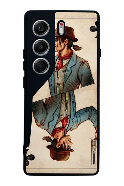 TECNO حافظة متوافقة مع هاتف Camon 40 باللون الأسود غير اللامع - سيليكون ناعم،...